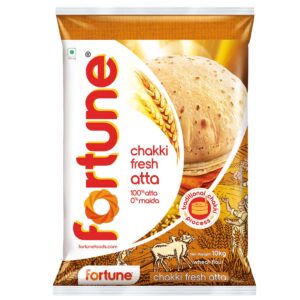 Fortune Chakki Fresh (100% Atta, 0% Maida) Atta (10 kg)