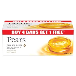 Pears Pure & Gentle Soap pack of 5