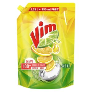 Groski - Vim LIQUID POUCH Core Dish Cleaning Gel 3.2 ltr